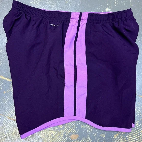 Nike 4’ Running Fitness Shorts Purple Lavender Workout Court 519819-584 Ace - Picture 3 of 12